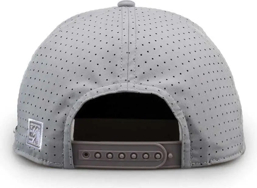 The Game GB519 Perforated GameChanger with Rope Cap - Gray - Gray / OSFM