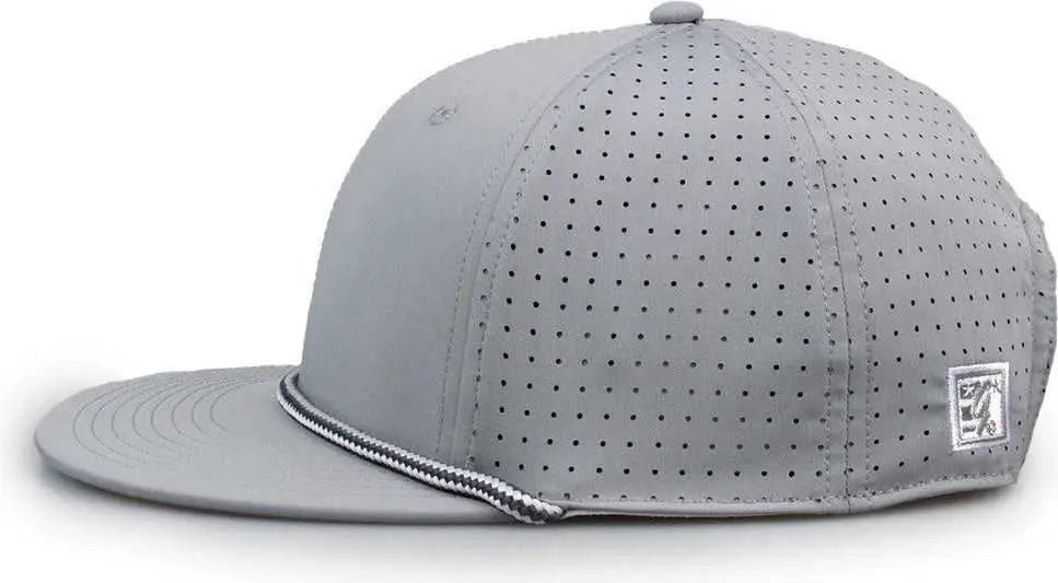 The Game GB519 Perforated GameChanger with Rope Cap - Gray - Gray / OSFM