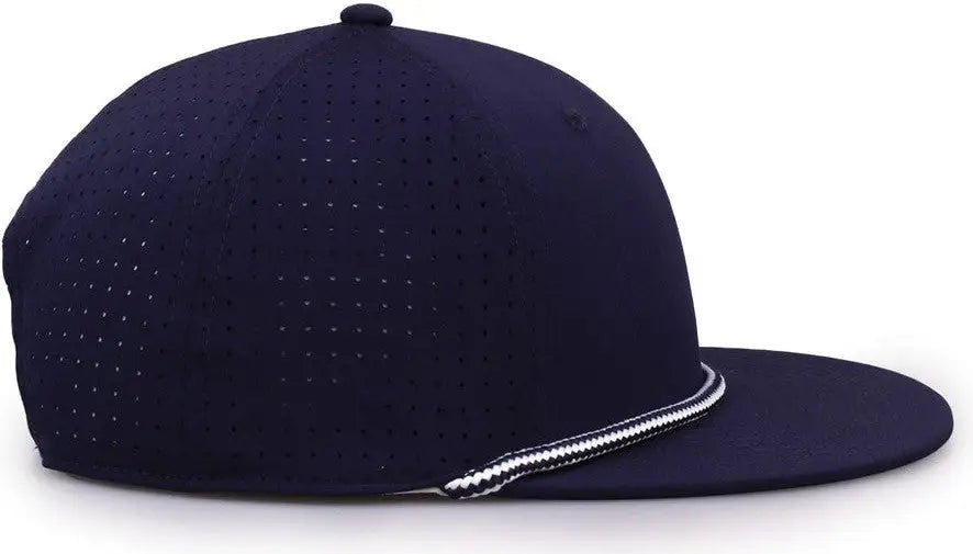 The Game GB519 Perforated GameChanger with Rope Cap - Navy - Navy / OSFM