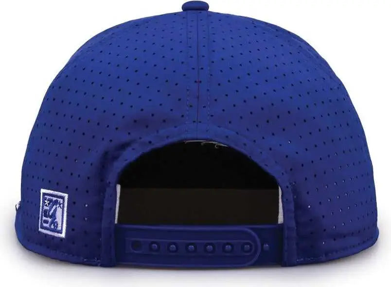The Game GB519 Perforated GameChanger with Rope Cap - Royal - Royal / OSFM