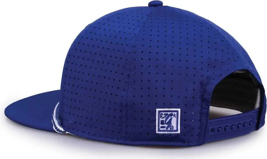 The Game GB519 Perforated GameChanger with Rope Cap - Royal - Royal / OSFM