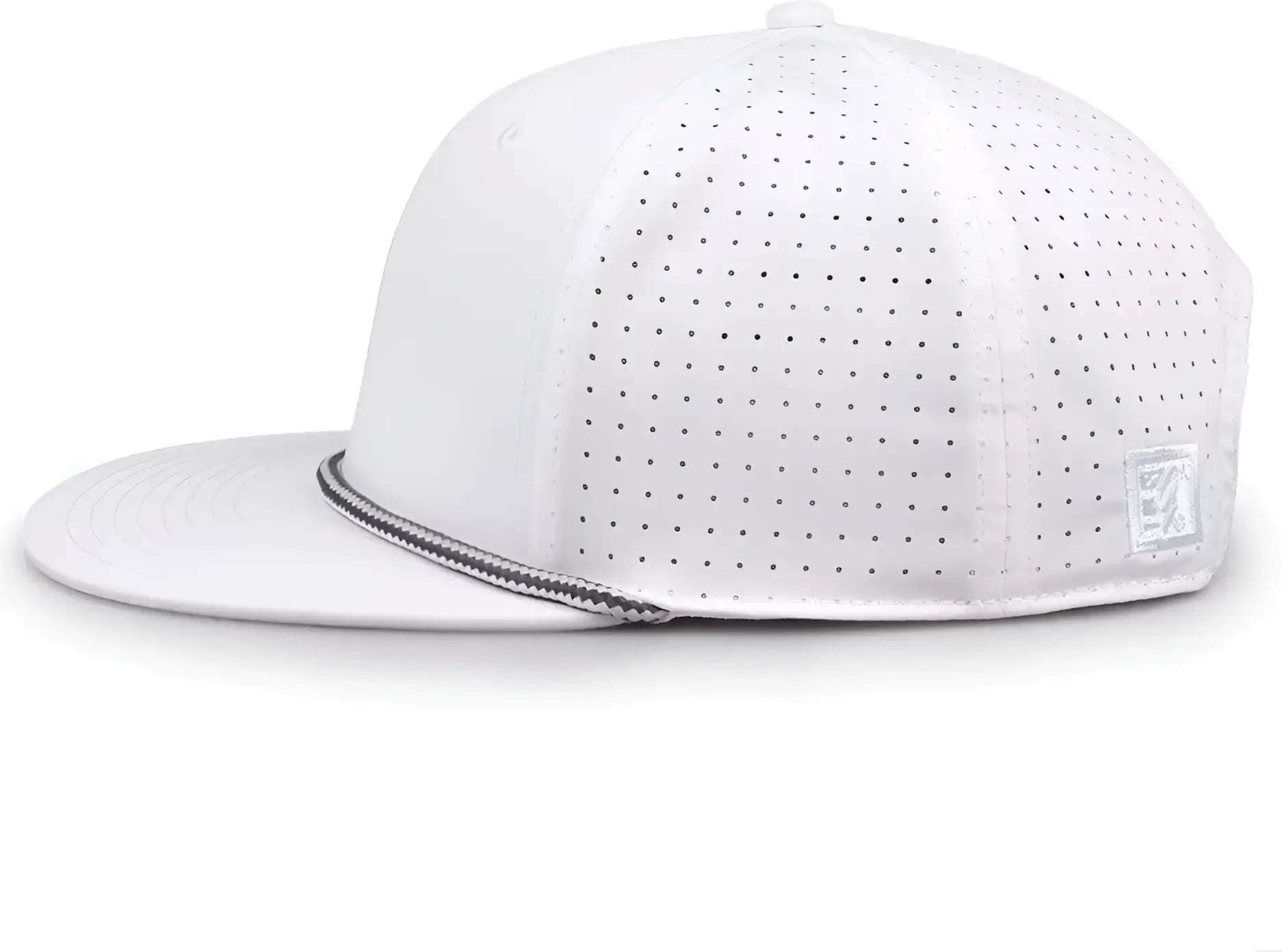 The Game GB519 Perforated GameChanger with Rope Cap - White - White / OSFM