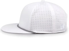 The Game GB519 Perforated GameChanger with Rope Cap - White - White / OSFM