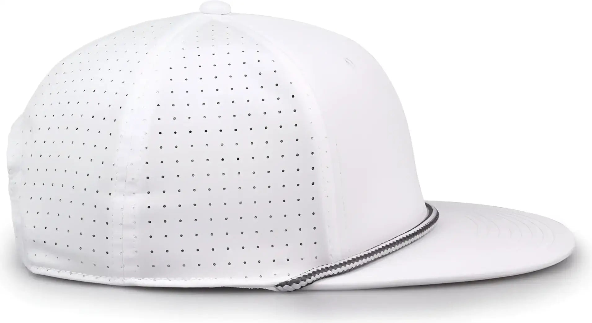 The Game GB519 Perforated GameChanger with Rope Cap - White - White / OSFM