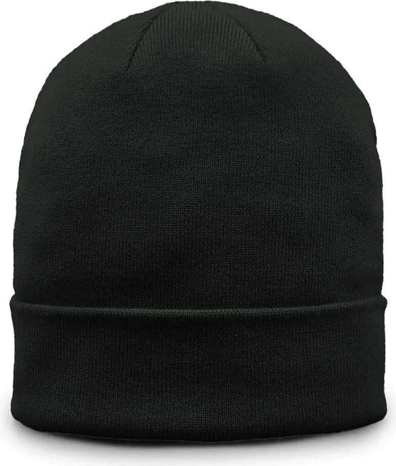 The Game GB521 Fine Guage Roll Up Cuffed Beanie Dark Green Forest / OSFM