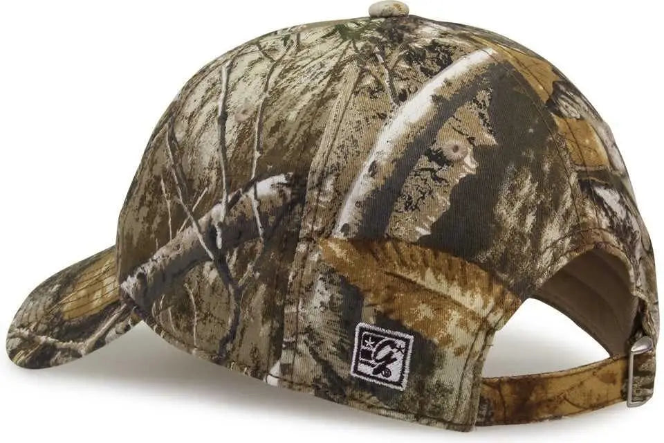 The Game GB873 Camo Relaxed Cap - Realtree Edge - Real Tree / One Size Fits Most