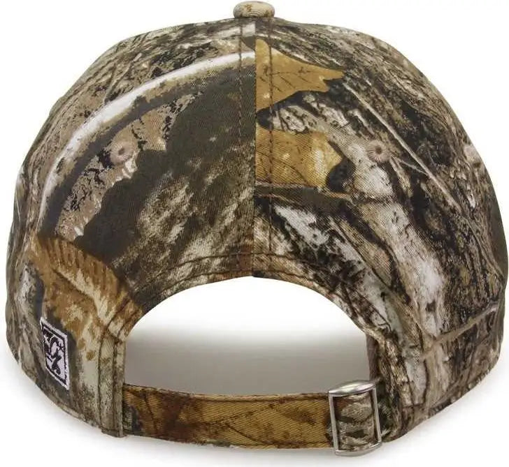 The Game GB873 Camo Relaxed Cap - Realtree Edge - Real Tree / One Size Fits Most