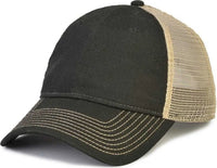 The Game GB880 Soft Trucker Cap - Black Khaki - Black Sand / One Size Fits Morst