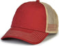 The Game GB880 Soft Trucker Cap - Cardinal - Cardinal Sand / One Size Fits Most