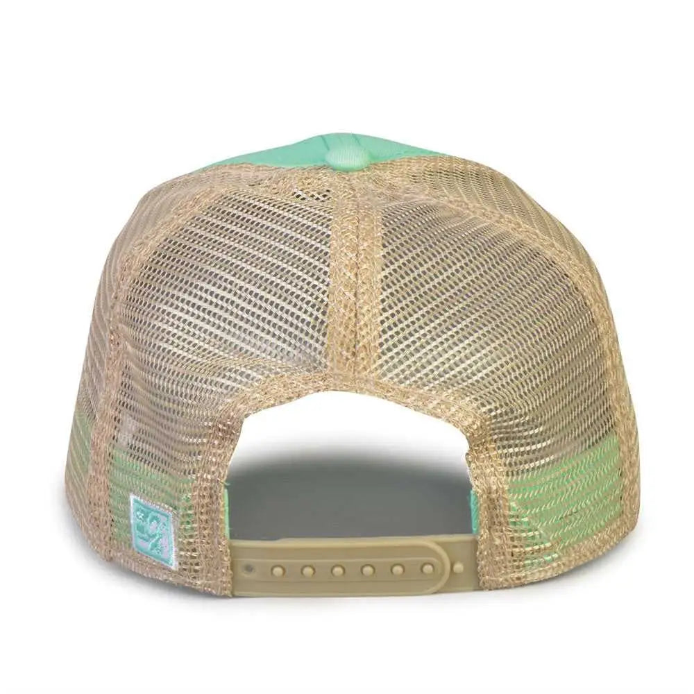The Game GB880 Soft Trucker Cap - Gumdrop - Mint Sand / One Size Fits Most