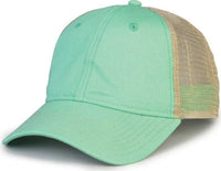 The Game GB880 Soft Trucker Cap Gumdrop Mint Sand / One Size Fits Most