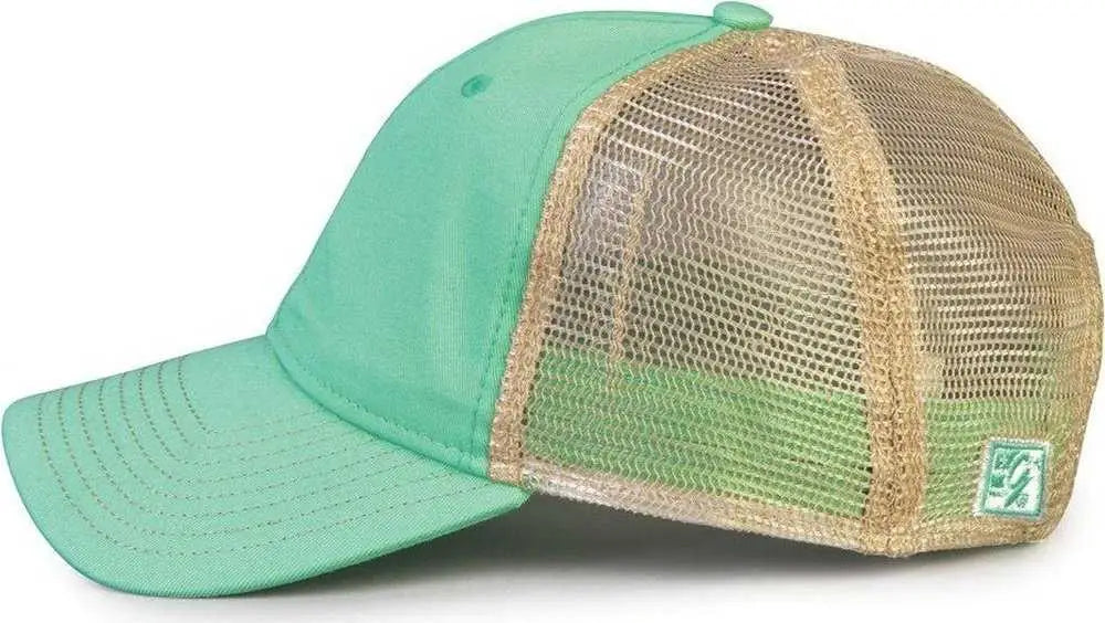 The Game GB880 Soft Trucker Cap - Gumdrop - Mint Sand / One Size Fits Most
