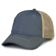 The Game GB880 Soft Trucker Cap - Marine - Navy Sand / One Size Fits Most