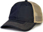 The Game GB880 Soft Trucker Cap - Navy - Navy Sand / One Size Fits Most