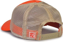 The Game GB880 Soft Trucker Cap - Orange - Orange Sand / One Size Fits Most