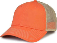 The Game GB880 Soft Trucker Cap - Orange - Orange Sand / One Size Fits Most