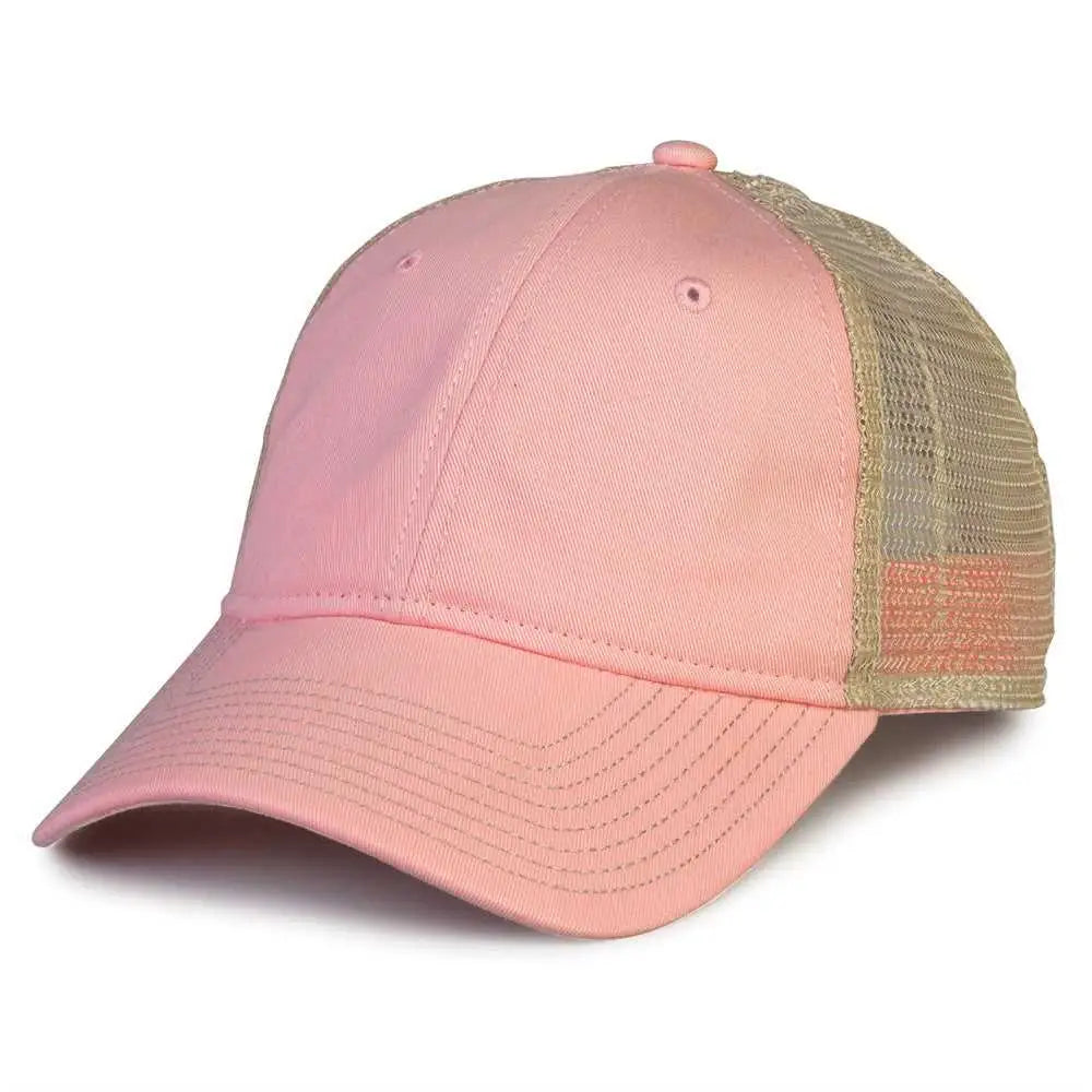 The Game GB880 Soft Trucker Cap - Pink - Pink Sand / One Size Fits Most