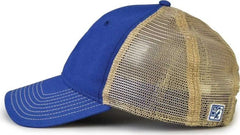 The Game GB880 Soft Trucker Cap - Royal - Royal Sand / One Size Fits Most
