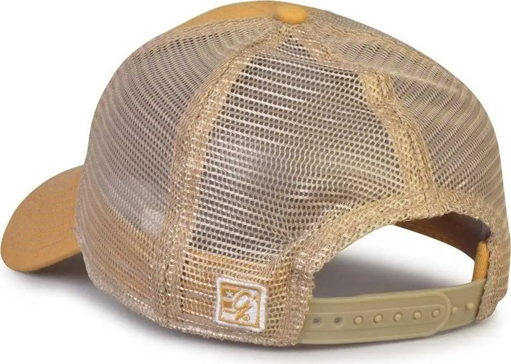 The Game GB880 Soft Trucker Cap - Spirit Gold - Gold Sand / One Size Fits Most