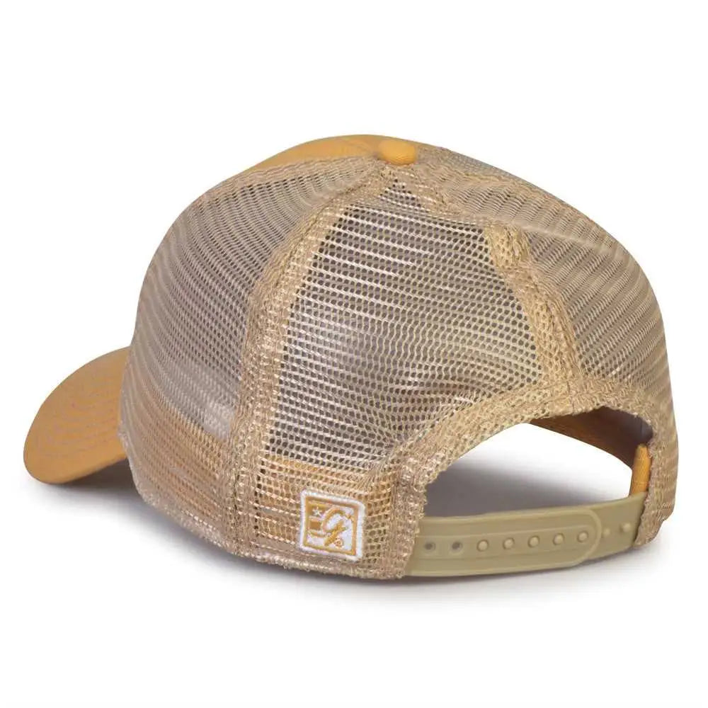 The Game GB880 Soft Trucker Cap - Spirit Gold - Gold Sand / One Size Fits Most