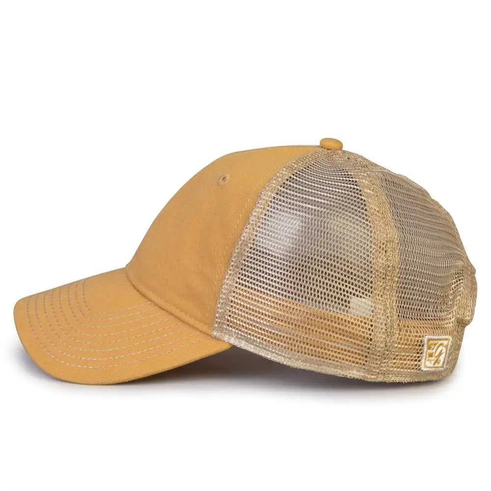 The Game GB880 Soft Trucker Cap - Spirit Gold - Gold Sand / One Size Fits Most