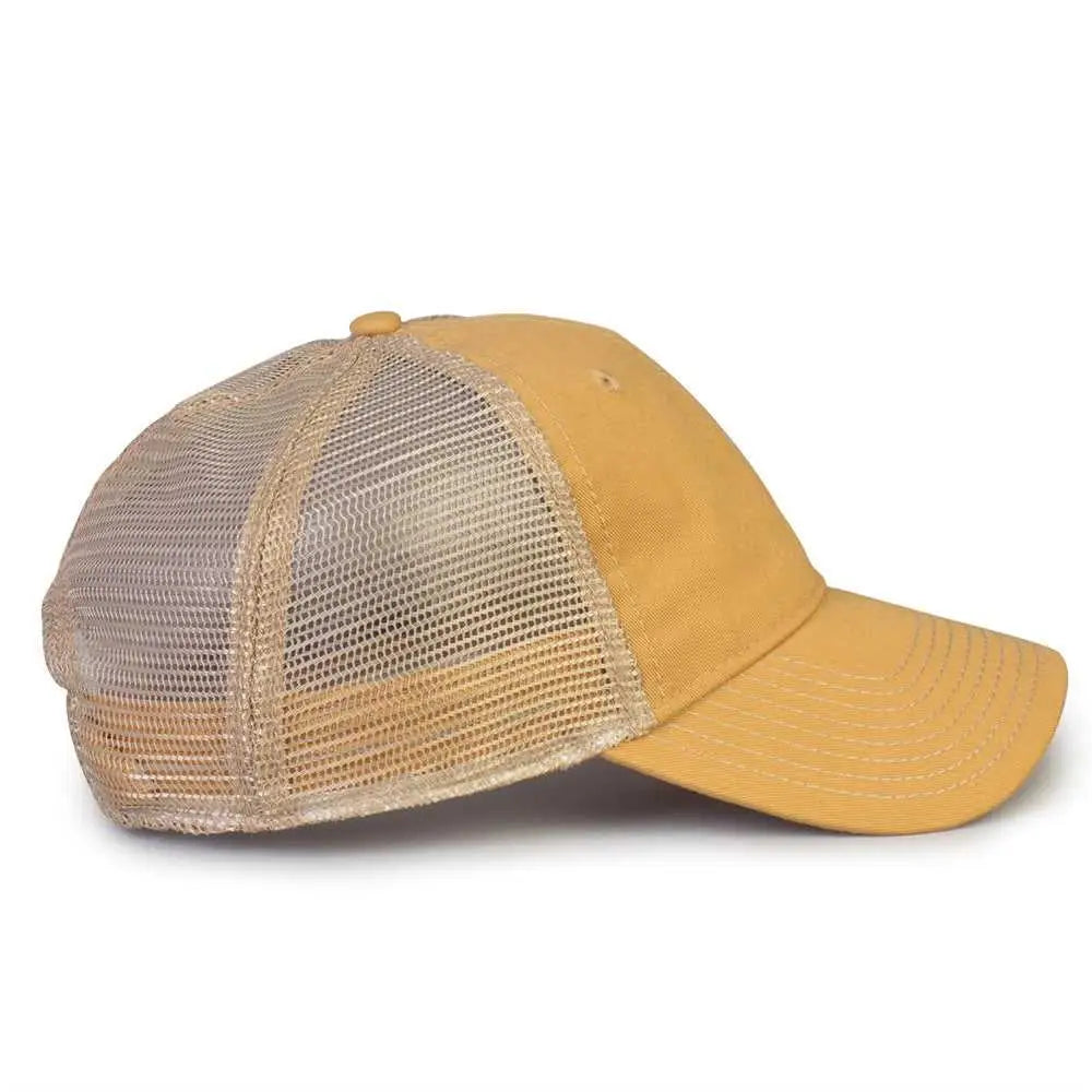 The Game GB880 Soft Trucker Cap - Spirit Gold - Gold Sand / One Size Fits Most