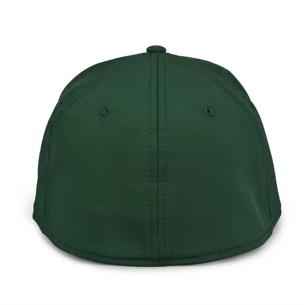 The Game GB904 Precurved Perforated Gamechanger Cap - Dark Green