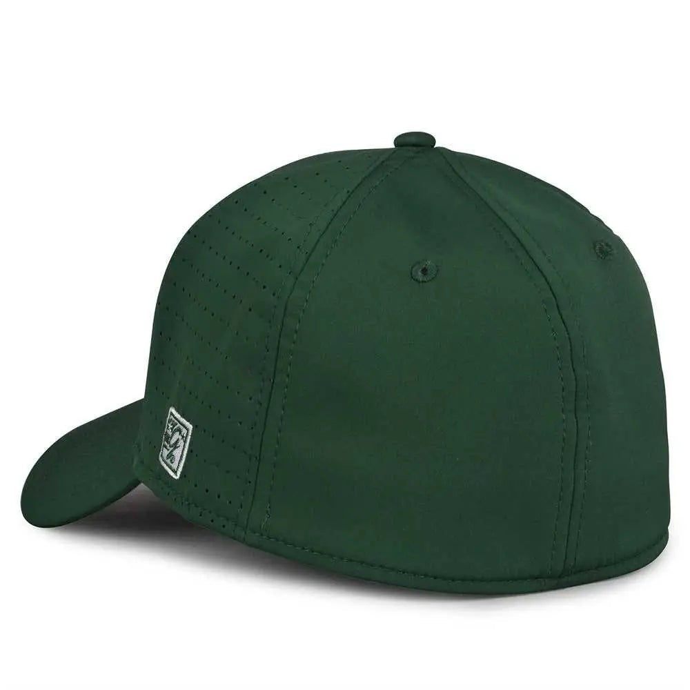 The Game GB904 Precurved Perforated Gamechanger Cap - Dark Green