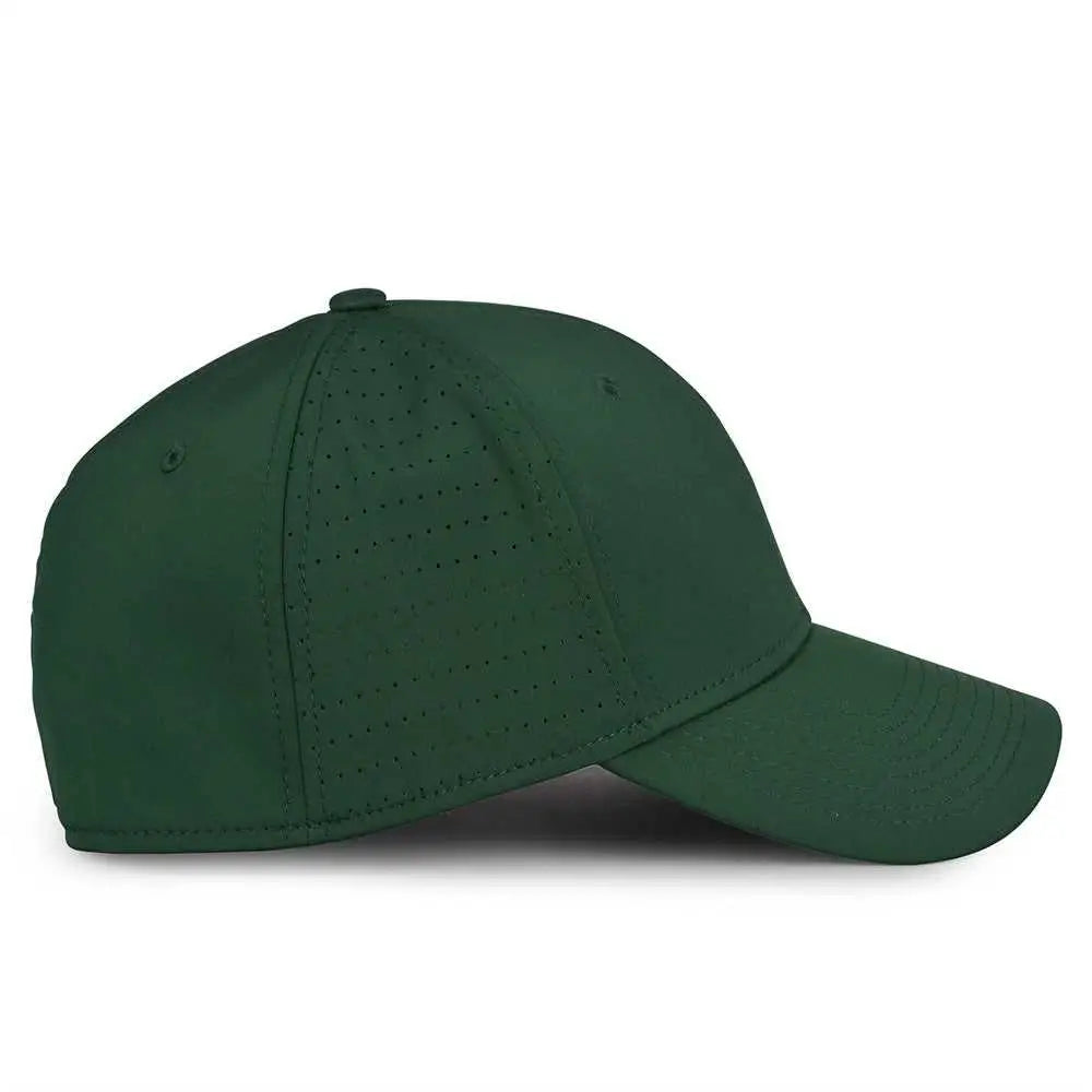 The Game GB904 Precurved Perforated Gamechanger Cap - Dark Green