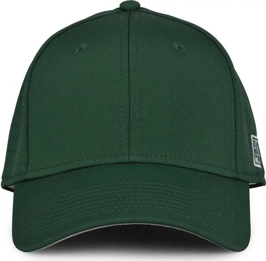 The Game GB904 Precurved Perforated Gamechanger Cap - Dark Green