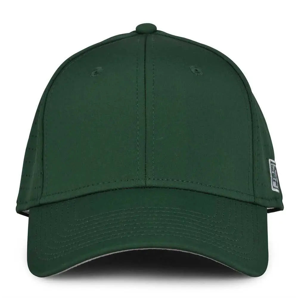 The Game GB904 Precurved Perforated Gamechanger Cap - Dark Green