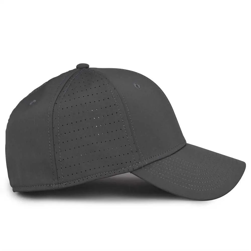 The Game GB904 Precurved Perforated Gamechanger Cap - Graphite