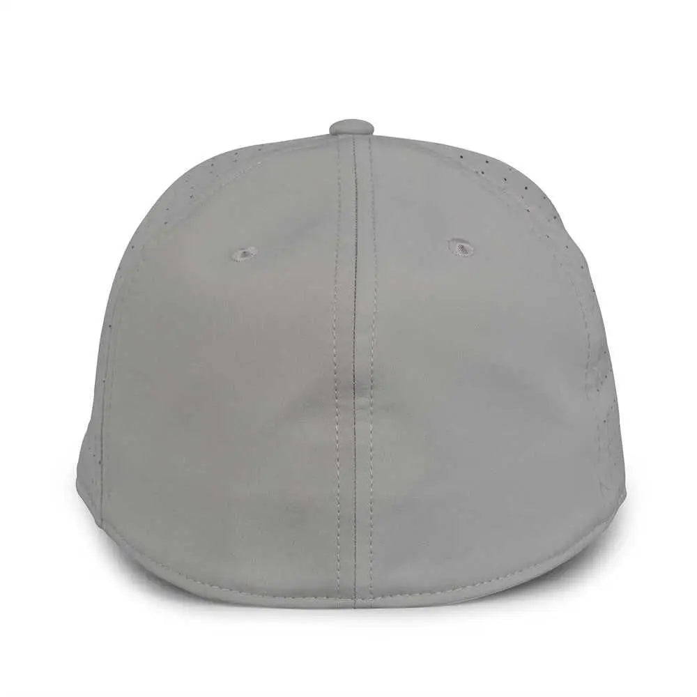 The Game GB904 Precurved Perforated Gamechanger Cap - Gray