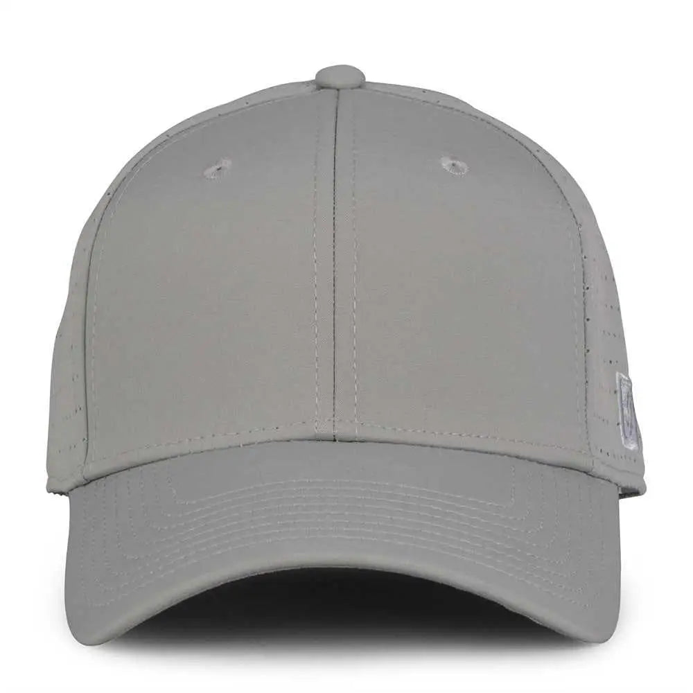 The Game GB904 Precurved Perforated Gamechanger Cap - Gray