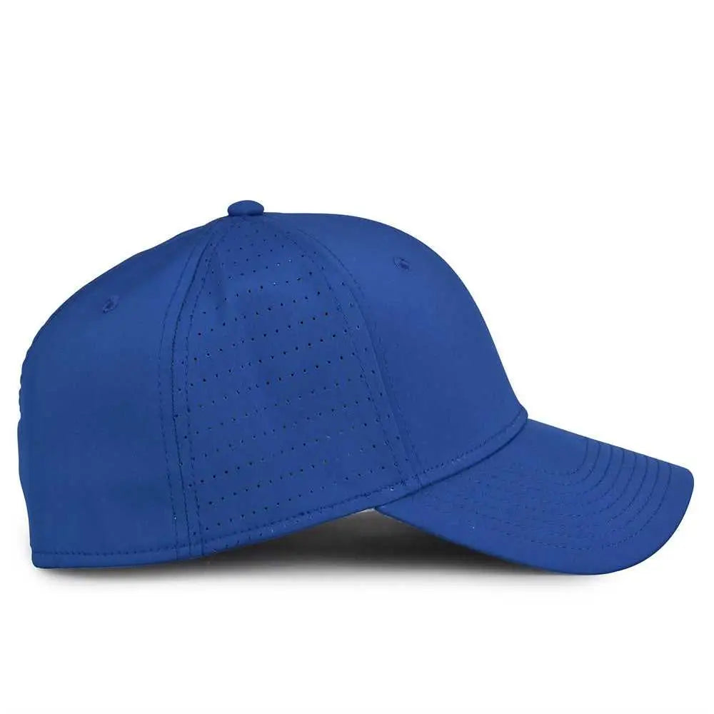 The Game GB904 Precurved Perforated Gamechanger Cap - Royal