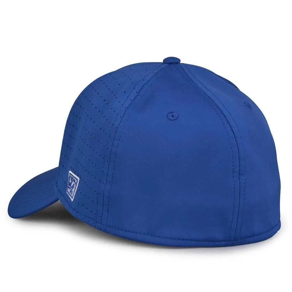 The Game GB904 Precurved Perforated Gamechanger Cap - Royal