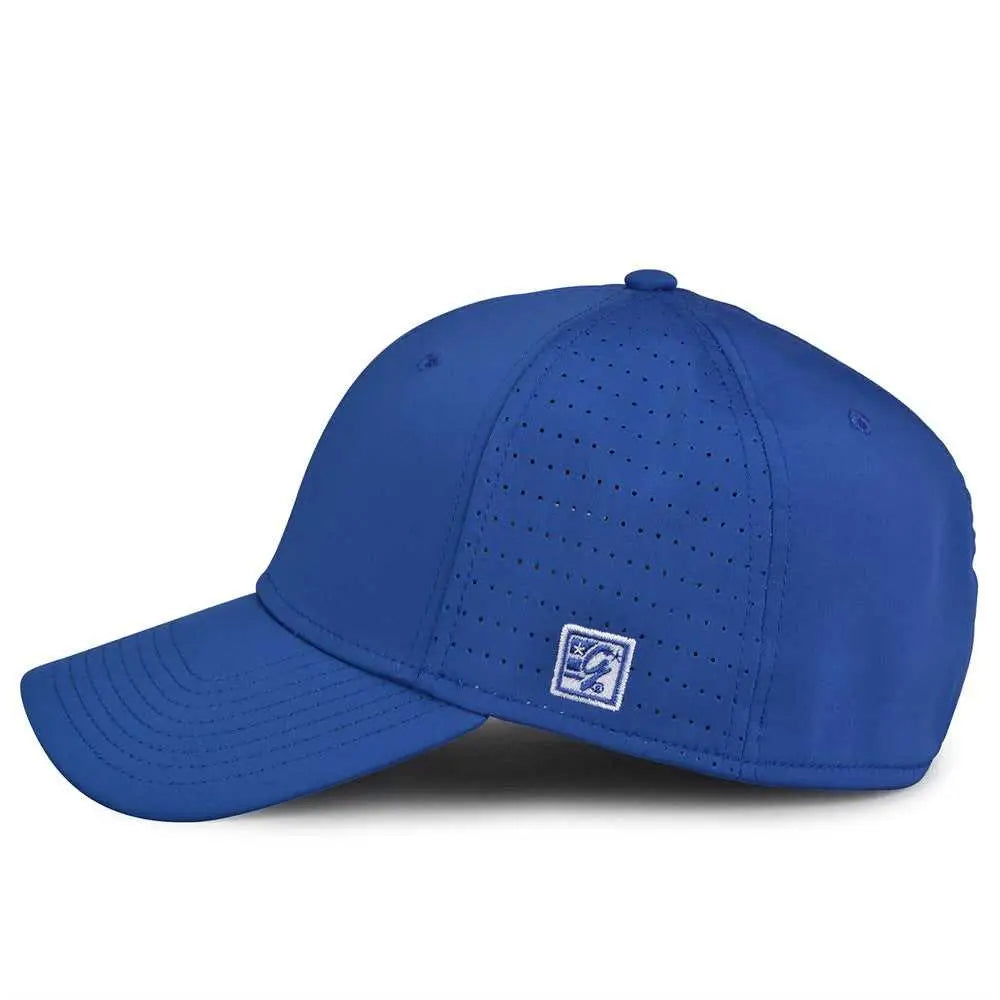 The Game GB904 Precurved Perforated Gamechanger Cap - Royal