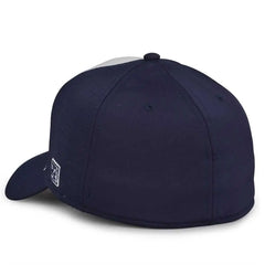 The Game GB904 Precurved Perforated Gamechanger Cap White Navy