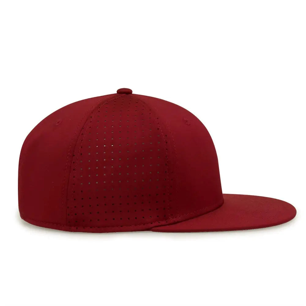 The Game GB906 Perforated GameChanger Snapback Cap - Cardinal - Cardinal / One Size Fits Most