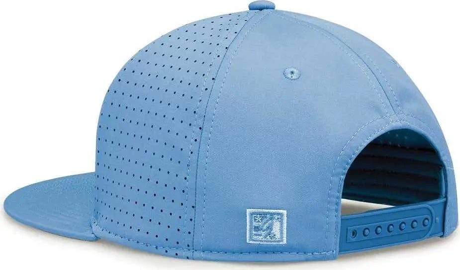 The Game GB906 Perforated GameChanger Snapback Cap - Columbia Blue - Columbia Blue / One Size Fits Most