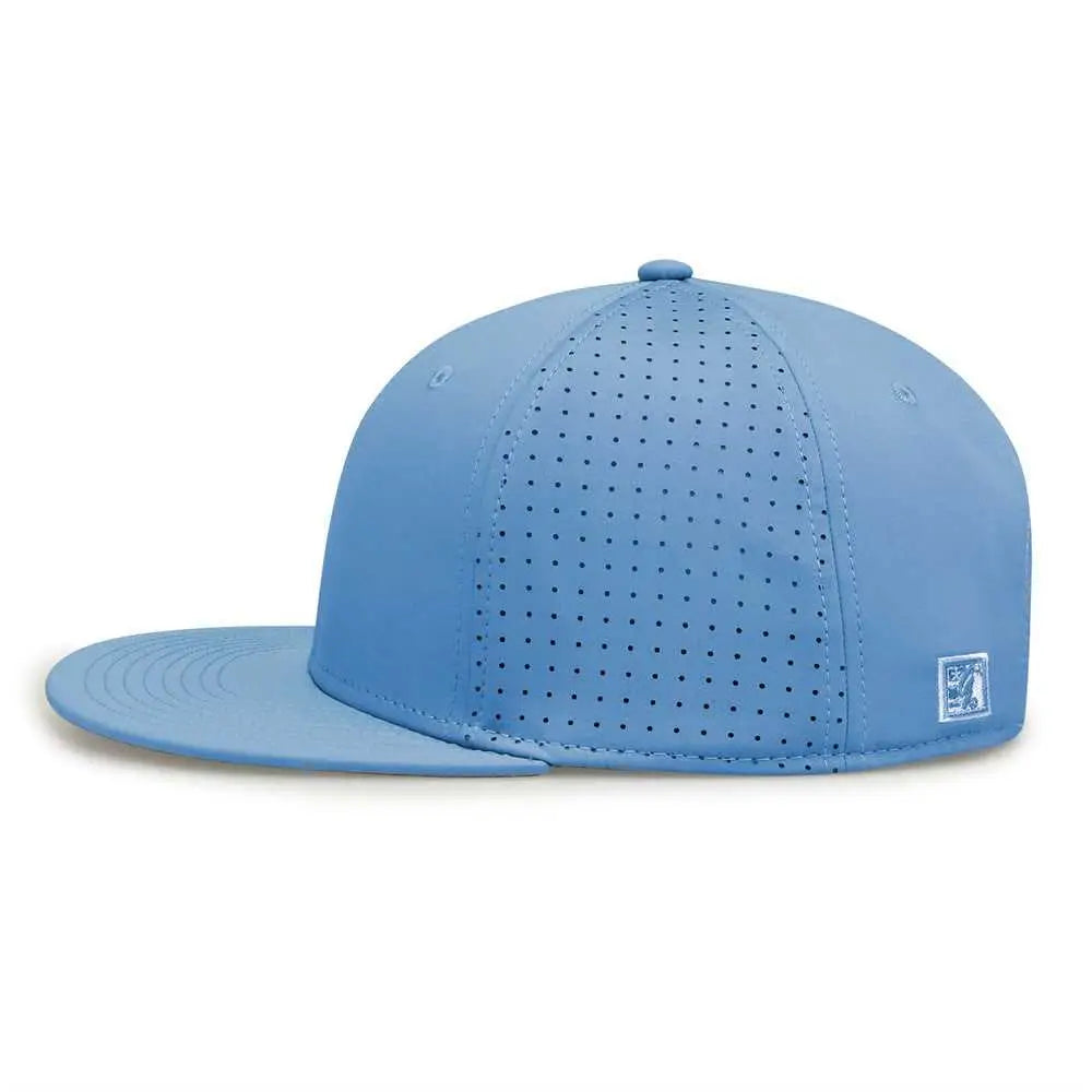 The Game GB906 Perforated GameChanger Snapback Cap - Columbia Blue - Columbia Blue / One Size Fits Most