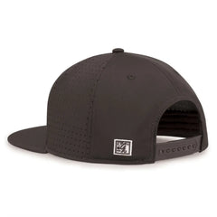 The Game GB906 Perforated GameChanger Snapback Cap Graphite Dark Gray / One Size Fits Most