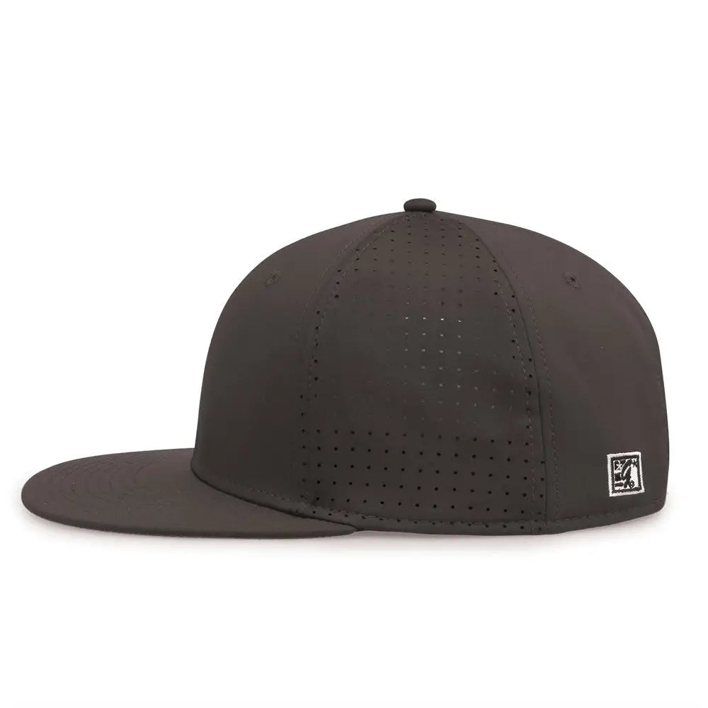 The Game GB906 Perforated GameChanger Snapback Cap - Graphite - Dark Gray / One Size Fits Most