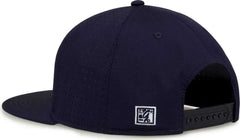 The Game GB906 Perforated GameChanger Snapback Cap Navy Navy / One Size Fits Most