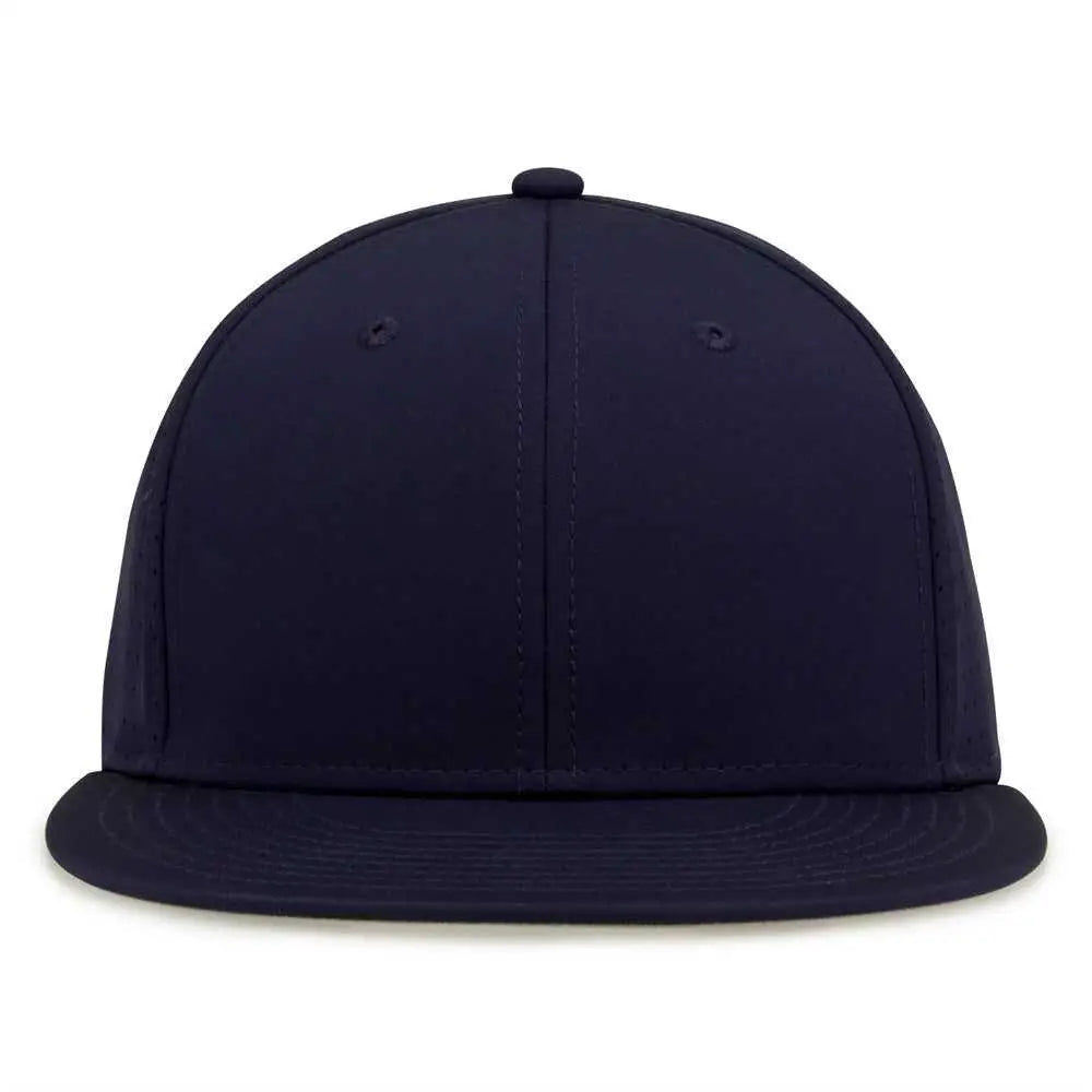 The Game GB906 Perforated GameChanger Snapback Cap - Navy - Navy / One Size Fits Most