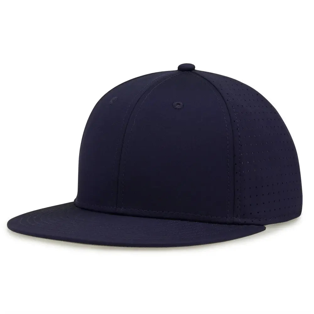 The Game GB906 Perforated GameChanger Snapback Cap - Navy - Navy / One Size Fits Most