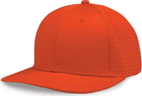 The Game GB906 Perforated GameChanger Snapback Cap Orange Orange / One Size Fits Most