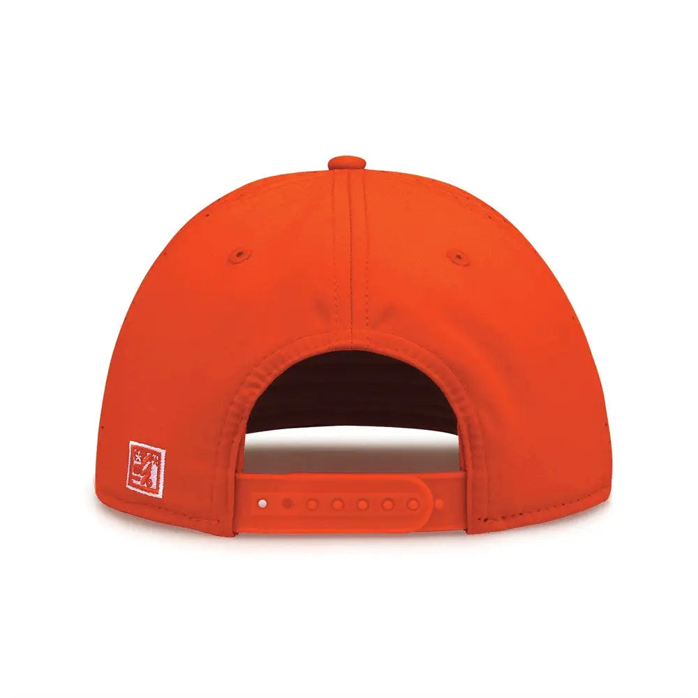 The Game GB906 Perforated GameChanger Snapback Cap - Orange - Orange / One Size Fits Most