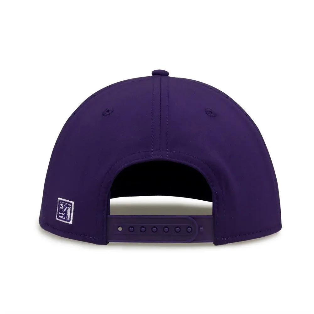 The Game GB906 Perforated GameChanger Snapback Cap - Purple - Purple / One Size Fits Most