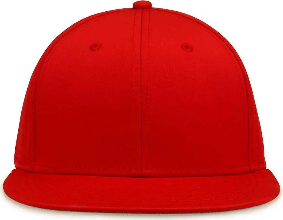 The Game GB906 Perforated GameChanger Snapback Cap - Red - Red / One Size Fits Most